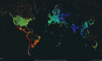 黑客绘制世界肉鸡地图